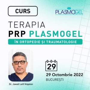 Curs Terapia PRP Plasmogel în Ortopedie și Traumatologie 29 Octombrie 2022